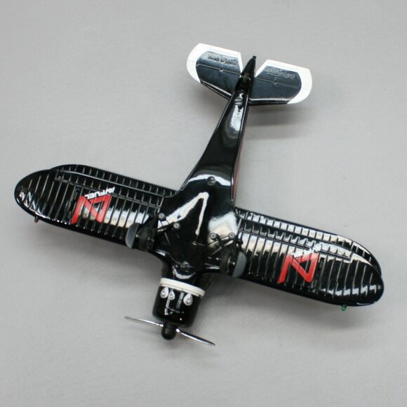 Ertl Beechcraft Staggerwing Buhl AVFuel Airplane Biplane Diecast Metal Coin Bank - Picture 11 of 12